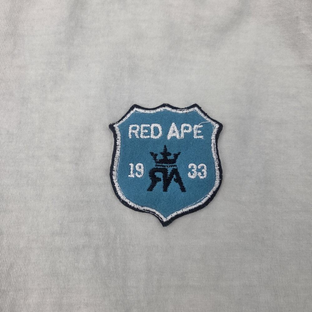 Red Ape Mens Multicolor Colorblock Short Sleeve Pullover T-Shirt Size XL - Picture 2 of 8